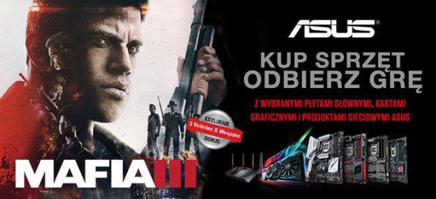 ASUS prezentuje zestawy z grą Mafia III