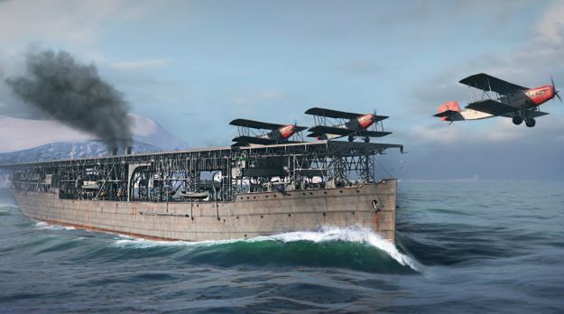 Sprzęt z rodziny ASUS ROG z kodami do gry "World of Warships"