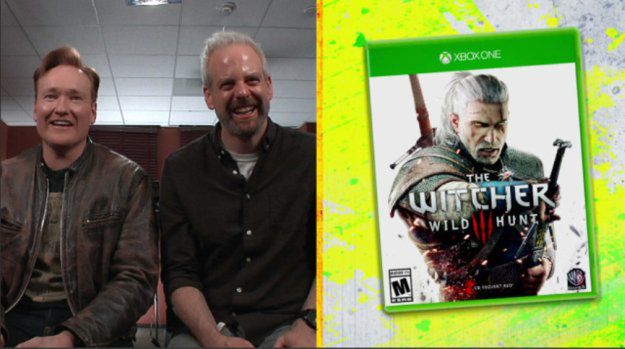 Conan O'Brien testuje Wiedźmina!