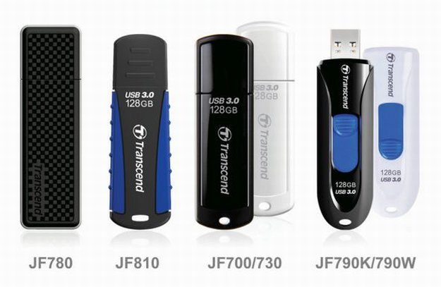 Transcend rozszerza pamięć czterech modeli pendrive’ów