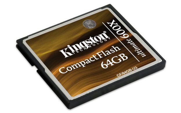 Kingston – czytnik kart USB I karta CompactFlash