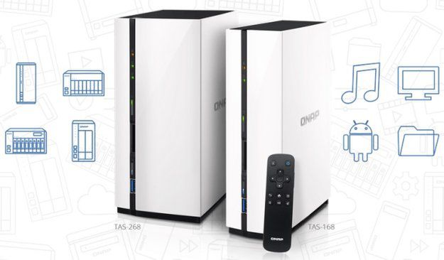 QNAP NAS TAS-168/268 - multimedialny kombajn z dwoma systemami