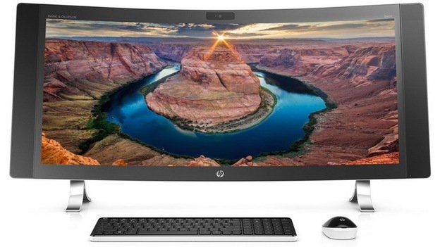 HP Envy all-in-one – komputer z zakrzywionym ekranem