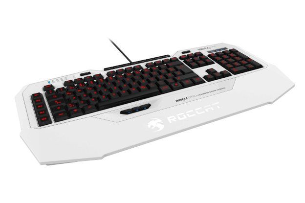 ROCCAT Isku FX White  - biała klawiatura dla graczy