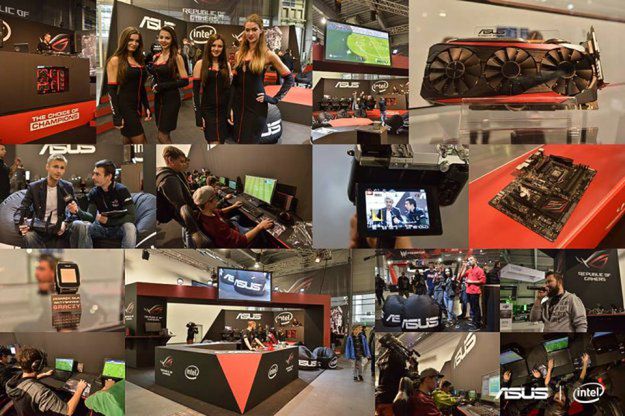 PGA 2015: ASUS ROG GL552, router RT-AC5300 i monitor PG279Q