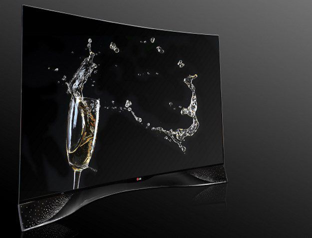Telewizor LG OLED zdobiony kryształami Swarovskiego