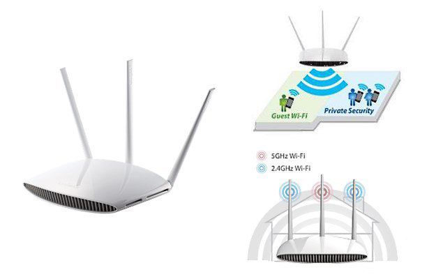 EDIMAX - router BR-6208AC w standardzie 802.11ac