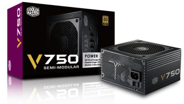 Cooler Master V750 - mały zasilacz