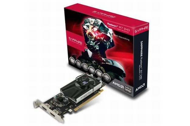 Niskoprofilowy Radeon R7 240 od Sapphire