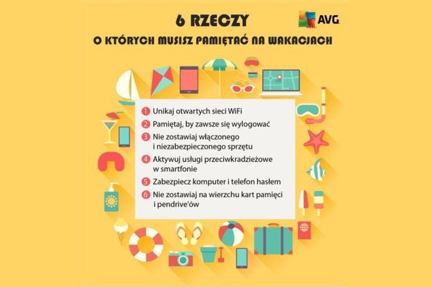 Jak bezpiecznie korzystać ze sprzętu IT na wakacjach