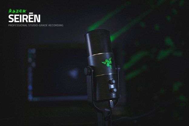 Razer seirēn - samodzielny mikrofon plug-and-play