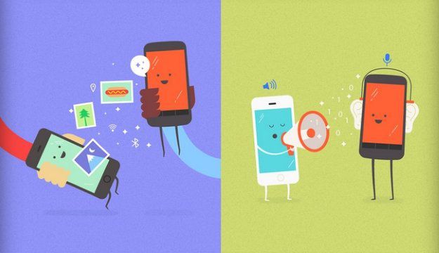 Copresence – przesyłanie danych pomiędzy systemami Android i iOS