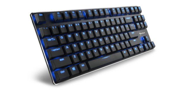 Sharkoon PureWriter TKL - niskoprofilowa klawiatura mechaniczna