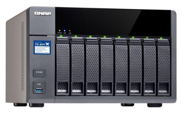 QNAP TS-831X – wszechstronny 8-dyskowy NAS