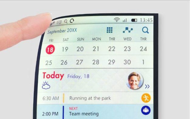 Elastyczny ekran LCD