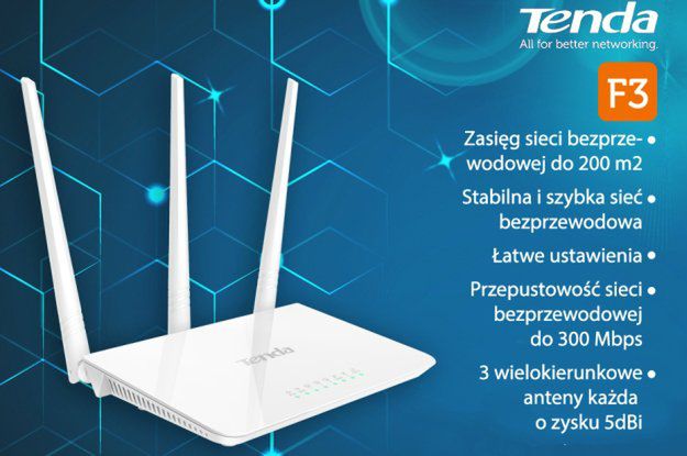 Tenda F3 – doskonały do małych i średnich domów