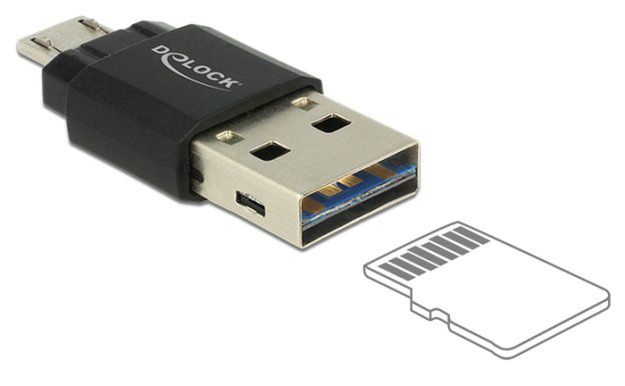 Delock - czytnik do kart Micro SD