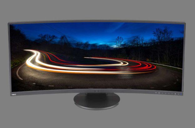 NEC EX341R - monitor z zakrzywionym ekranem