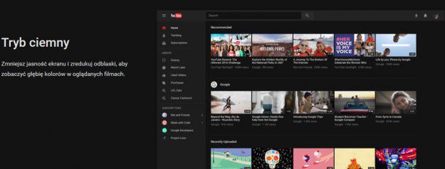 YouTube - serwis testuje nowy wygląd