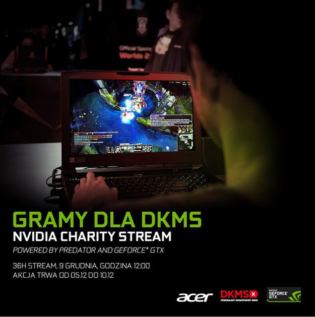 Pomagają chorym, grając przez 2 dni