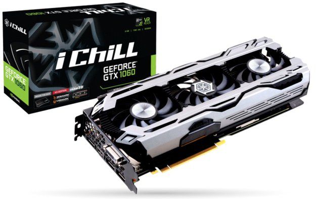 Inno3D iChill GeForce GTX 1060 X3 – popularna karta w wersji dla wymagających