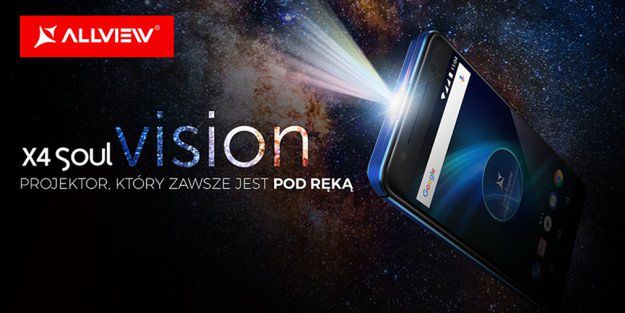 Allview X4 Soul Vision – smartfon z projektorem