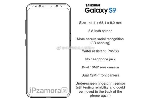 Samsung Galaxy S9 – nowe przecieki