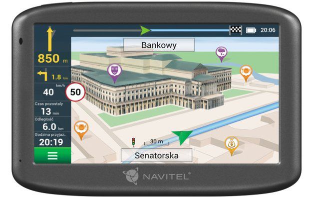 NAVITEL E505 MAGNETIC – nowy GPS z mapą Europy