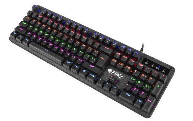 Fury Tornado - niedroga klawiatura mechaniczna z podświetleniem