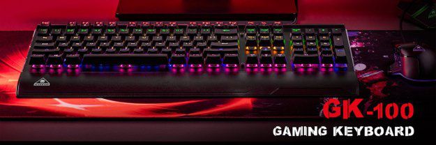Klawiatura Kruger&Matz Warrior GK-100 dla fanów gamingu
