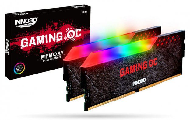 INNO3D wprowadza pamięci Gaming OC dla overclockerów