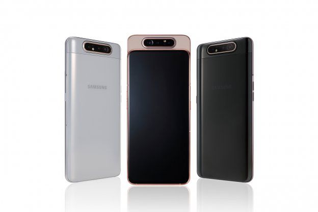 Galaxy A80 - smartfon Samsunga z obrotowym aparatem