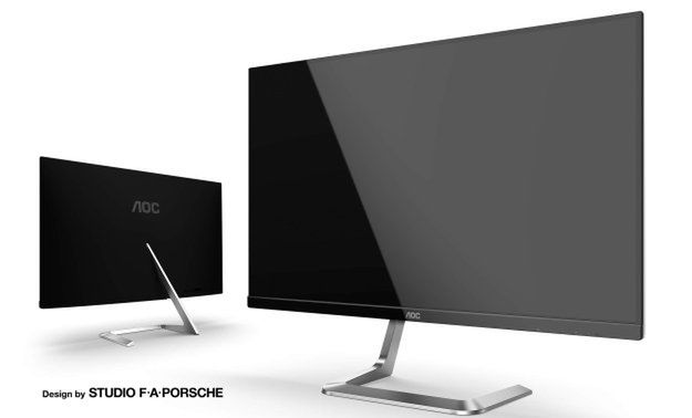 Nowe monitory 4K i QHD od Studio F. A. Porsche oraz AOC