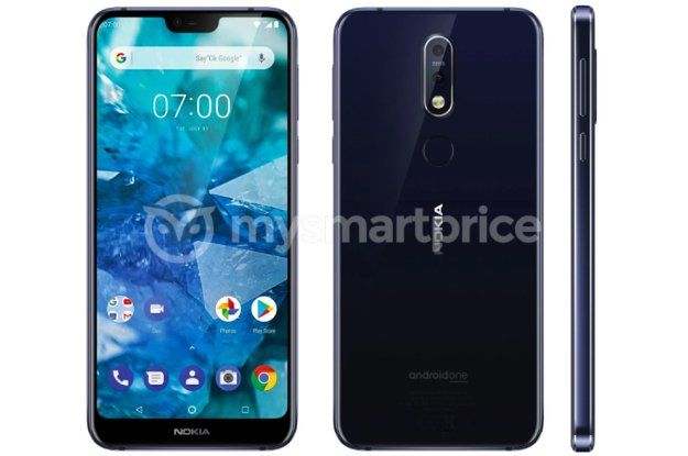 Nokia 7.1 Plus na renderze