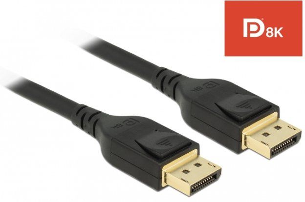 Delock wprowadza kable DisplayPort 8K