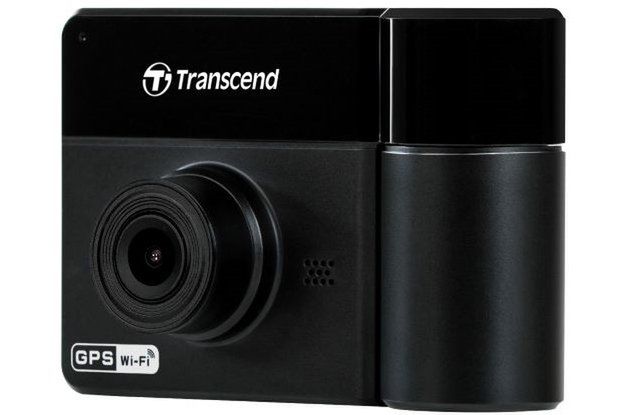 Dwuobiektywowy rejestrator jazdy od Transcend