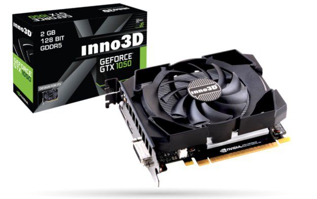 Inno3D GeForce GTX 1050 Compact – grafika dla małych pecetów