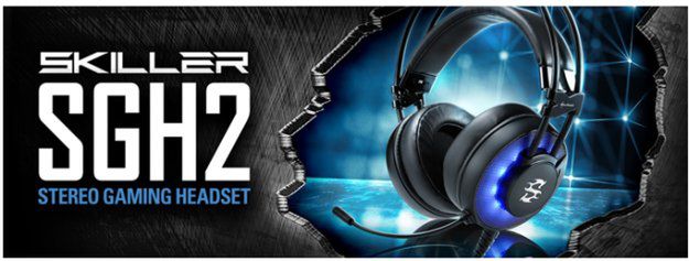 Sharkoon SGH2 - słuchawki z kartą dźwiękową