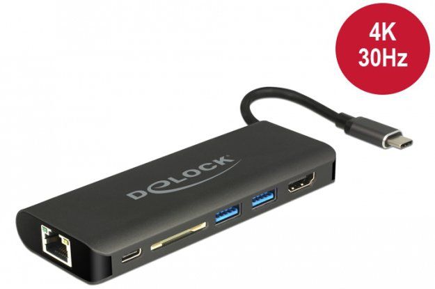 Stacja dokująca Delock - obraz 4K bez HDMI czy DisplayPort