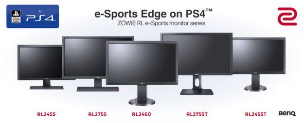 e-Sportowe monitory z licencją dla PlayStation 4