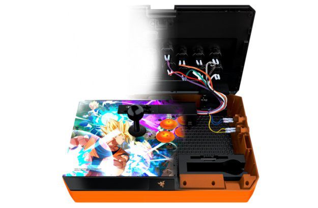 Razer - arcade sticki inspirowane Dragon Ball FighterZ