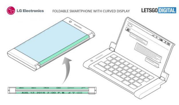 Składany smartfon od LG?