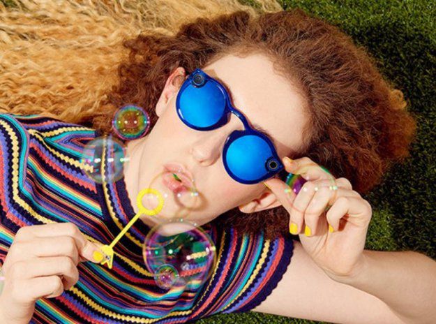 Druga generacja okularów Spectacles