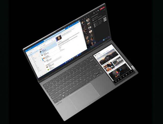 Lenovo: notebook z dodatkowym ekranem