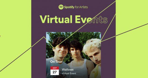 Spotify pomoże w promocji wydarzeń online