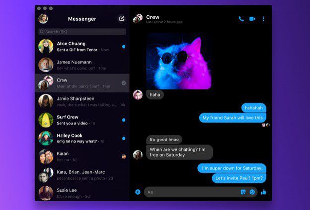 Messenger wkracza na desktopy