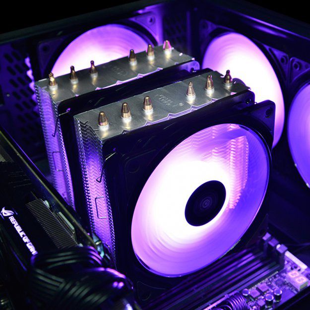 Chłodzenie wie�żowe Deepcool Neptwin RGB