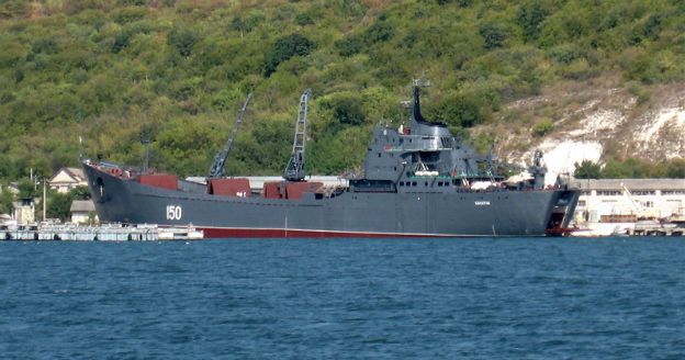 Kolejne rosyjskie okręty desantowe przeszły przez tureckie cieśniny