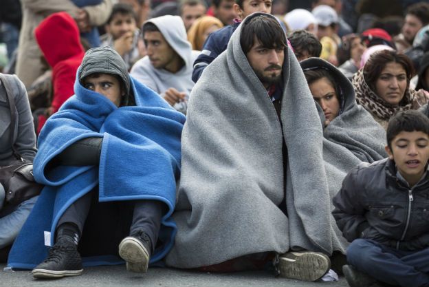 Prezydent Czech oskarża migrantów o robienie z dzieci żywych tarcz