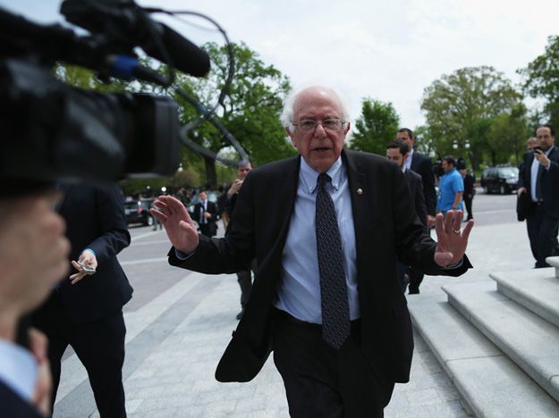 Socjalista senator Sanders startuje w wyścigu do Białego Domu